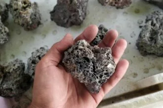 Porous Lava Volcanic Rocks